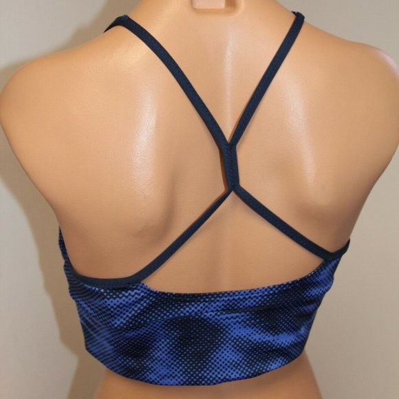 NWT Nike Swim Bikini Top bra Sport Size S blue navy - Picture 4 of 4